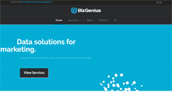Desktop Screenshot of biz-genius.com