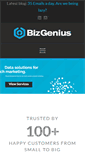 Mobile Screenshot of biz-genius.com